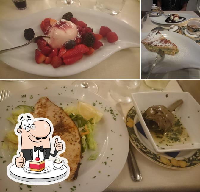 ristorante tema offre un'ampia varietà di dolci