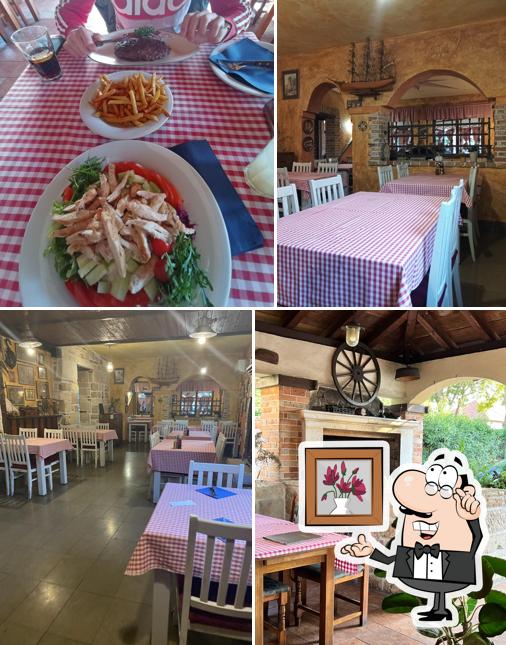 Gli interni di Konoba Rafaelo