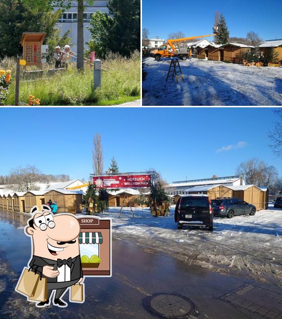 Goditi la vista dall'area esterna di Restaurant Ebnet