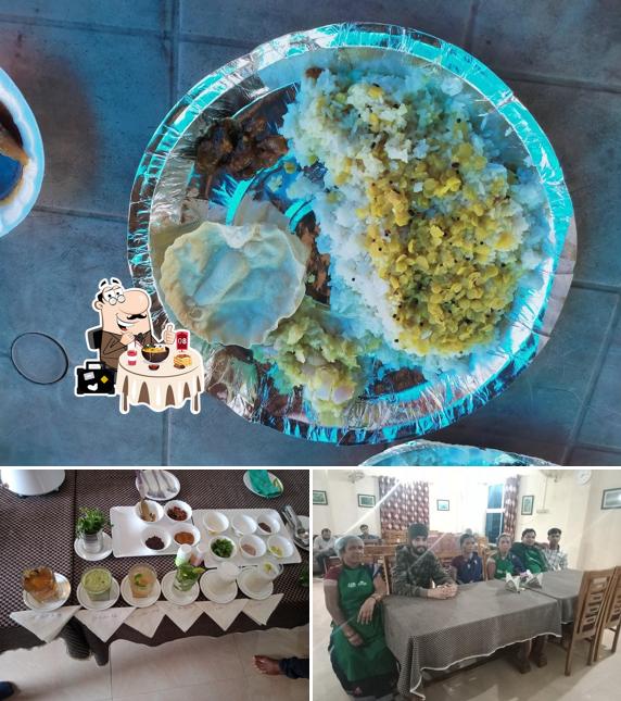 This is the image displaying food and interior at Puri Lodge