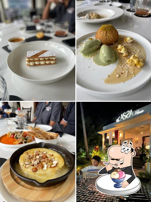 The ASSA House provides a number of desserts