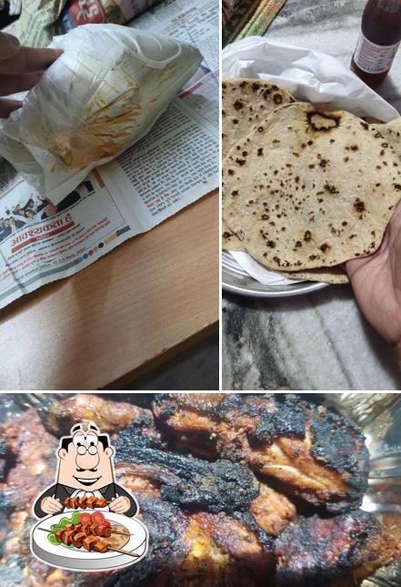 Food at Bismillah Hotel