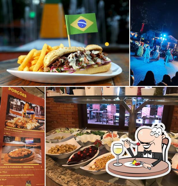 Platos en Restaurante Cabeza de Vaca