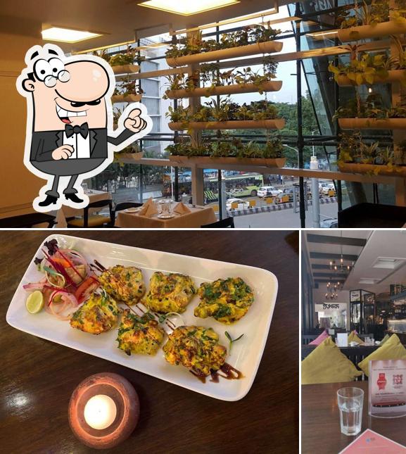 The interior of SALT - Indian Restaurant Bar & Grill