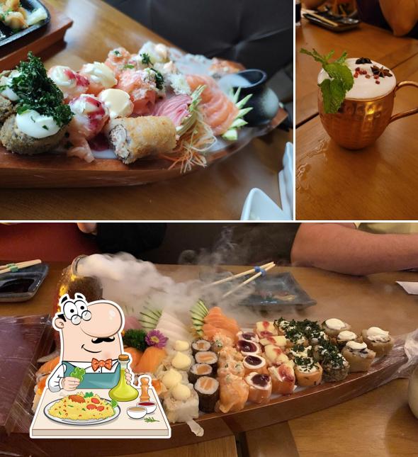 Mousse de chocolate em Satoshy Sushi Barão Geraldo