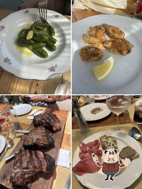 Cibo al Trattoria Peposo