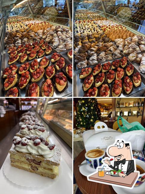 Platti al Bar Pasticceria Vezza Rosa