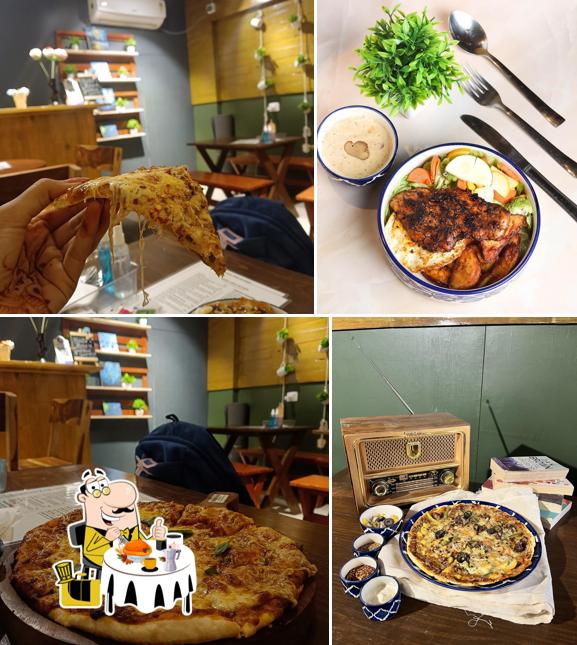 Food at Cafe oaks and olives