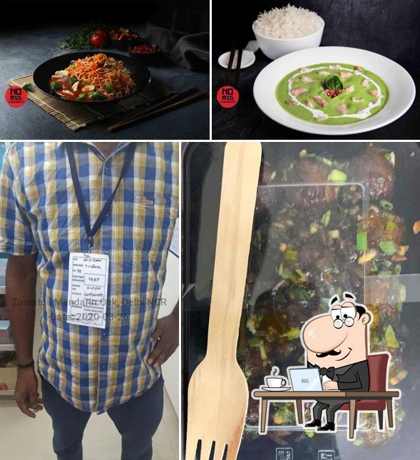 The interior of Mandarin Oak Rohini 2