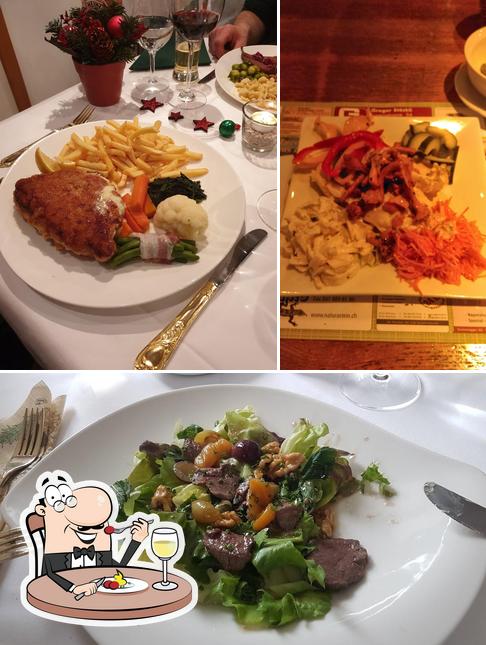 Cibo al Gasthof Weinhof