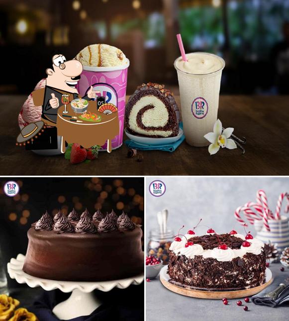 Food at Baskin Robbins - Ice Cream Desserts