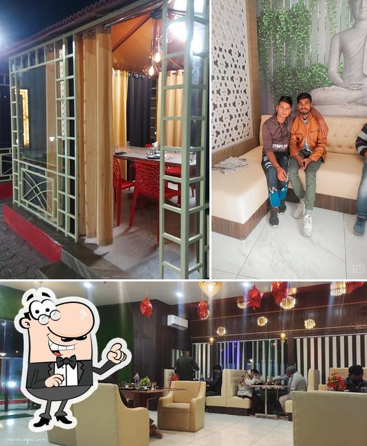 The interior of Dalchini restaurant