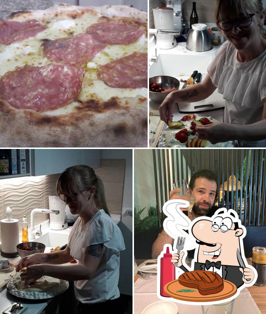 Ordina i un pasto a base di carne a Pizzeria Tiramisù