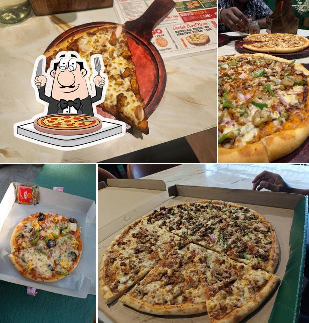 At La Pino’z Pizza- MG Road, Muthialpet, Puducherry, you can order pizza