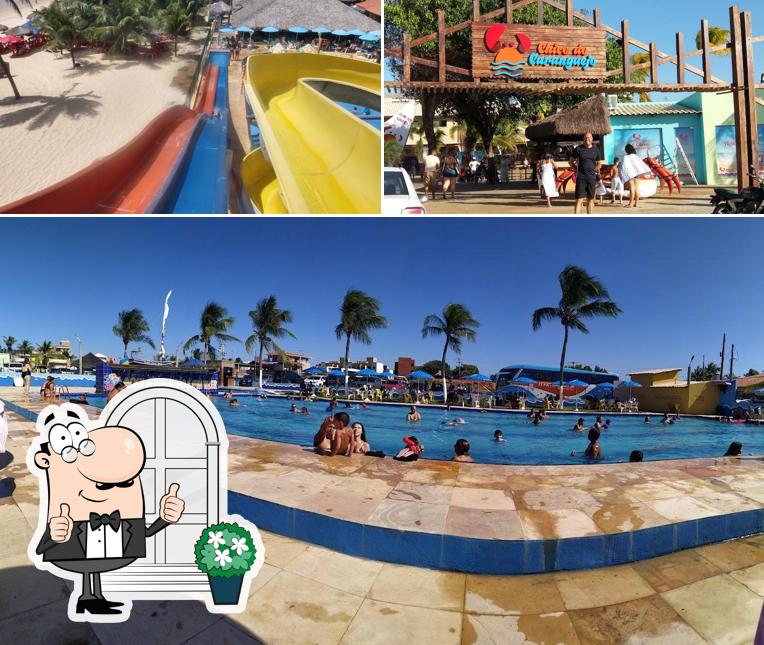 a parte exterior é uma característica importante do Cumbuco Acqua Beach