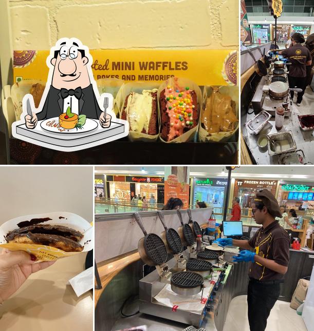 Food at The Belgian Waffle Co