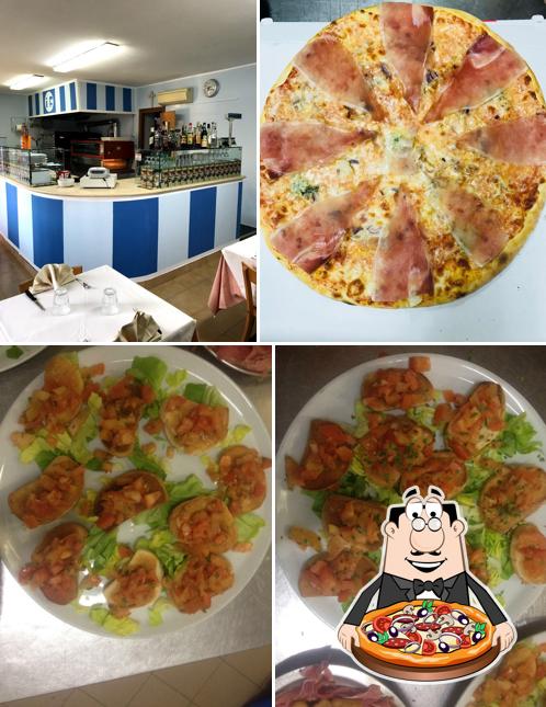 Scegli tra le molte varianti di pizza