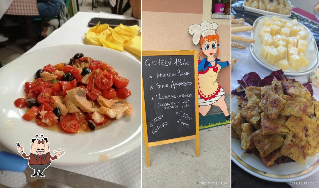 Cibo al Bocciofila Tavola Calda "da Cinzia"