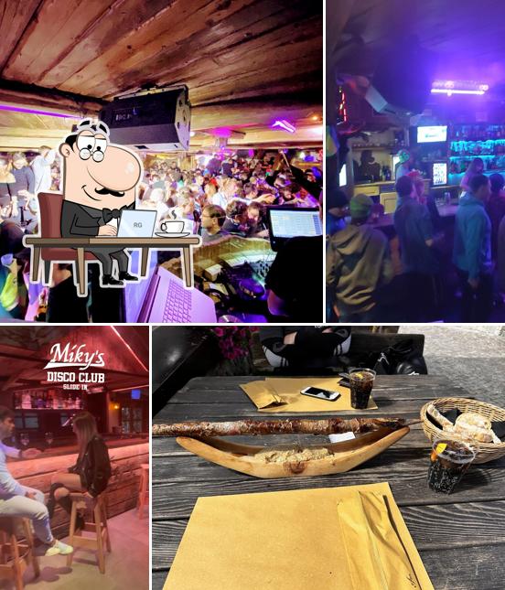 Gli interni di Miky's Disco Club