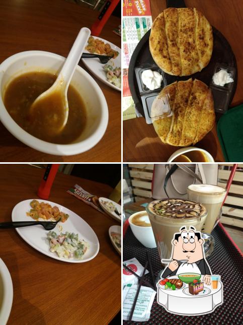 Hot and sour soup at Pizza Nation