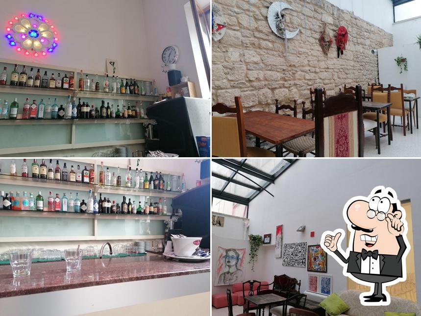 Gli interni di Caffetteria Letteraria Nervegna