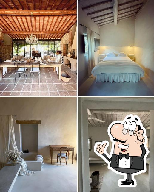 Gli interni di La Saracena