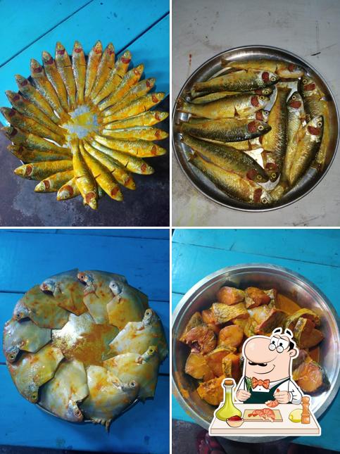 Order seafood at Laltu Dhaba