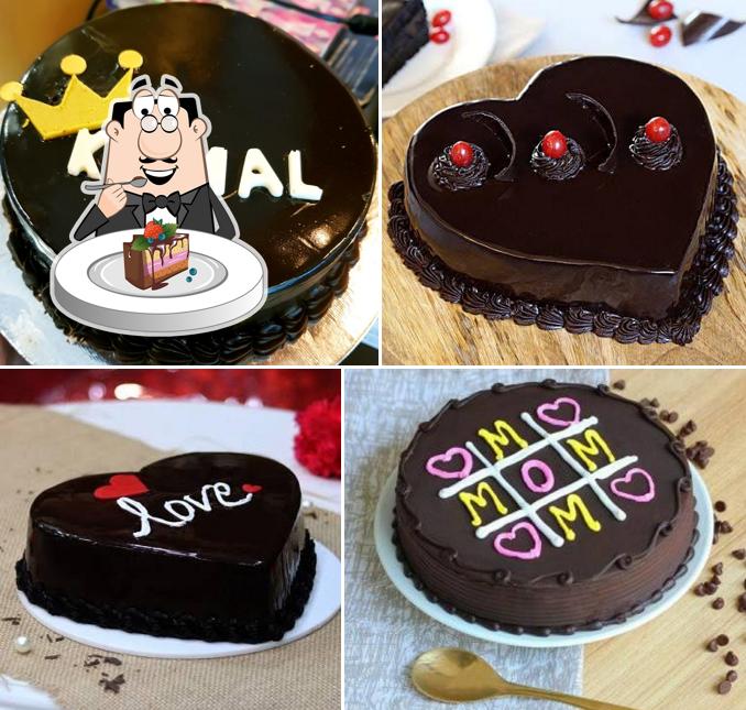 Chocolate cake at Mr. Coco Bakery, Teenpani, Haldwani