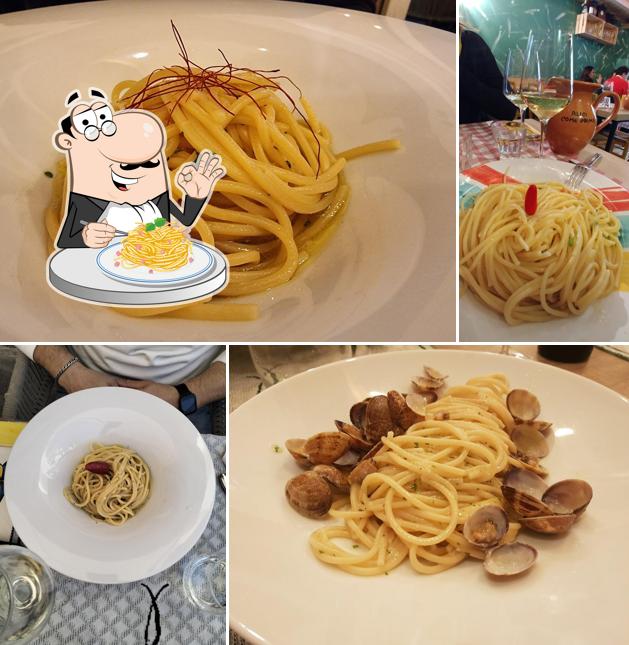 Spaghetti alla carbonara al Alici come Prima