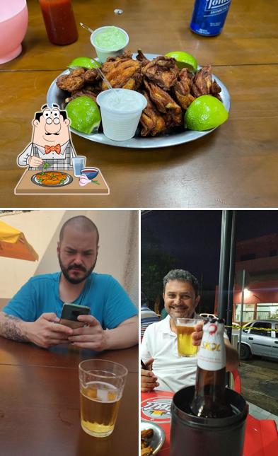 Asas de frango em Bar Original São Vicente