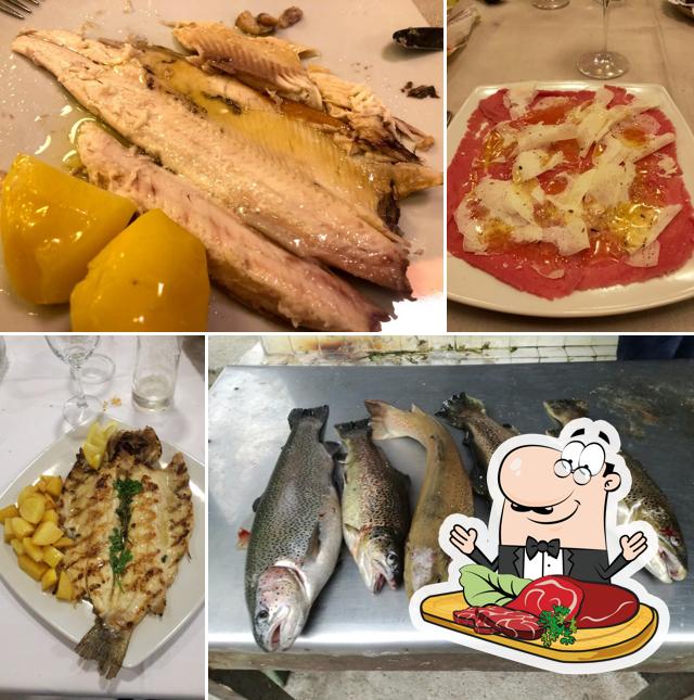 Carpaccio di manzo al Albergo Ristorante San Carlo