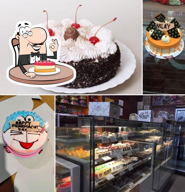 Cheesecake at Bhatia Bakery