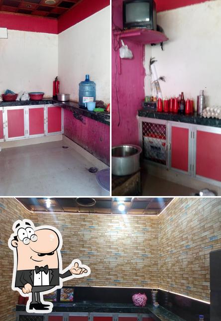 The interior of Manbhavan Food Corner