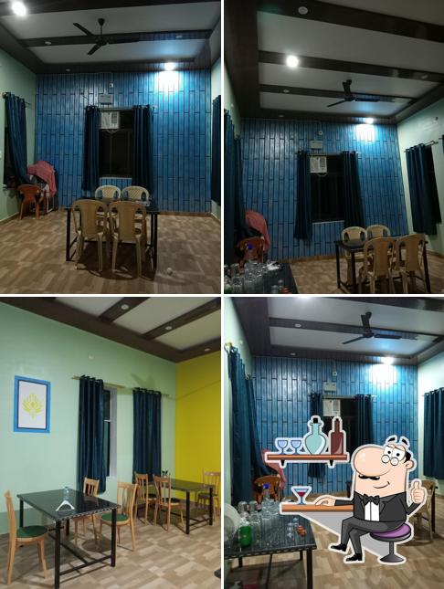 The interior of Singh Dhaba & Family Resturant