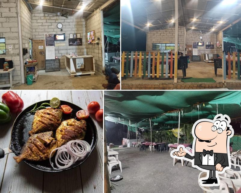 The interior of Hotel Ashwamedh Family Restaurant