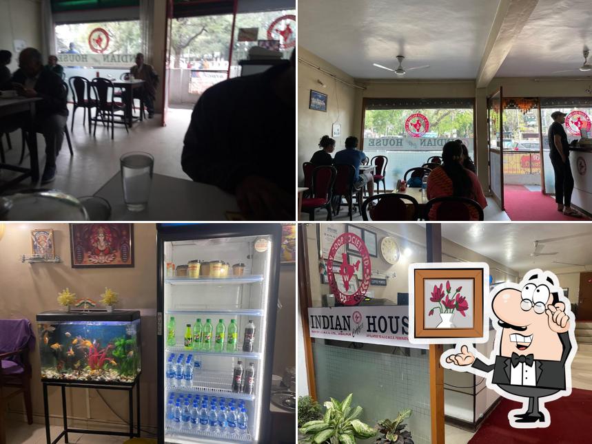 The interior of Indian Coffee House