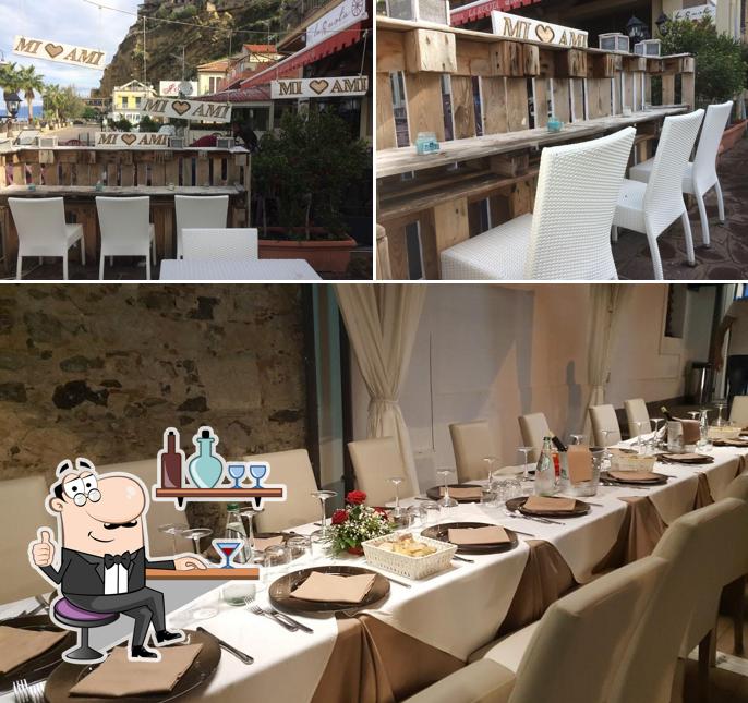 Gli interni di MI AMI BAR E RISTORANTE