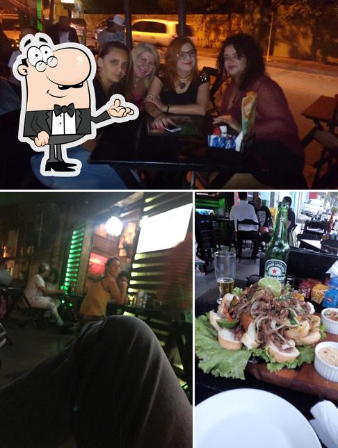 O interior do Word Bar e Lanches