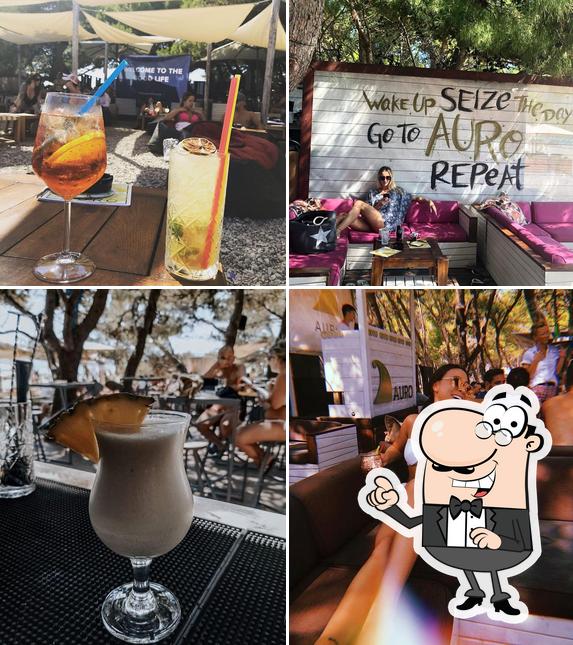 La immagine della interni e bevanda di 585 Club Bol