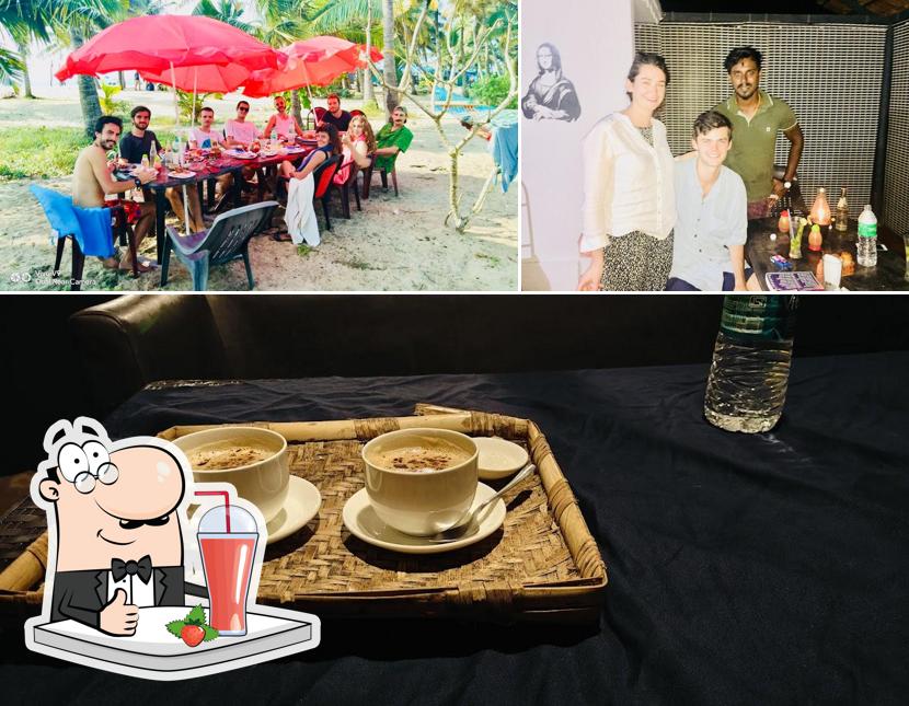 Enjoy a drink at Louvre beach restaurant