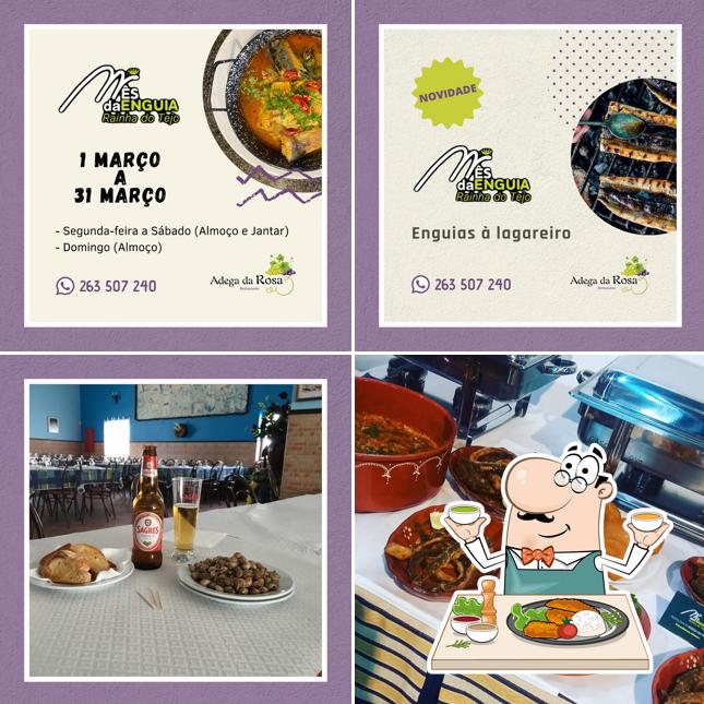 Platos en Restaurante Adega da Portuguesa