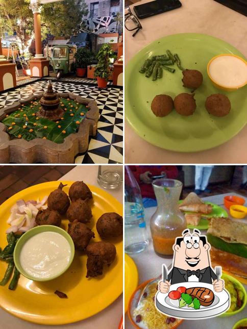 Meat dishes are offered by The Green House