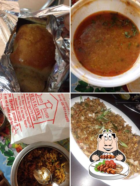 Meals at Open House Restaurant