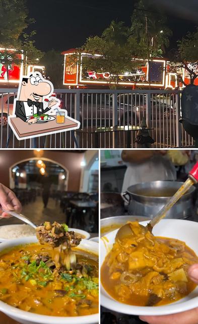 A foto da comida e exterior no Altas Horas Prime