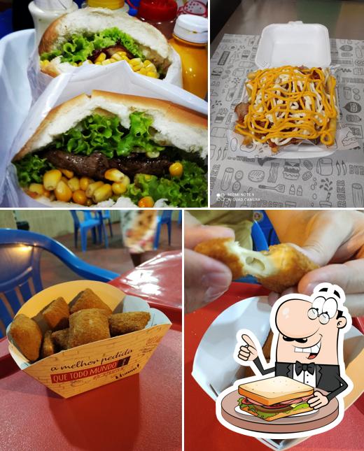 Escolha um sanduíche no Lanche do Diego