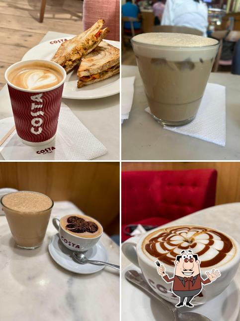 Chocolate mousse at Costa Coffee Galleria