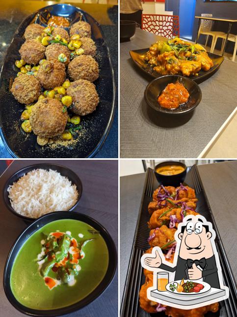 Food at Desi Spice Wok