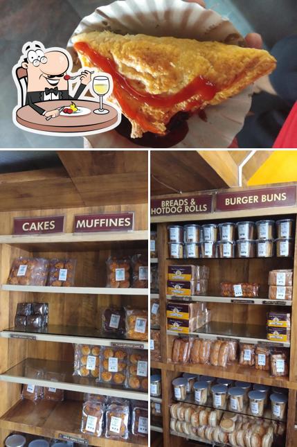 Food at New Poona Bakery