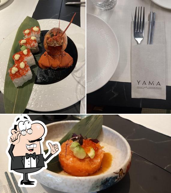 Yama Sushi Experience si caratterizza per la interni e cibo