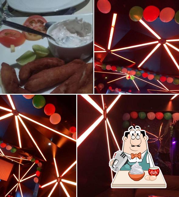 hangout lounge provides a number of desserts